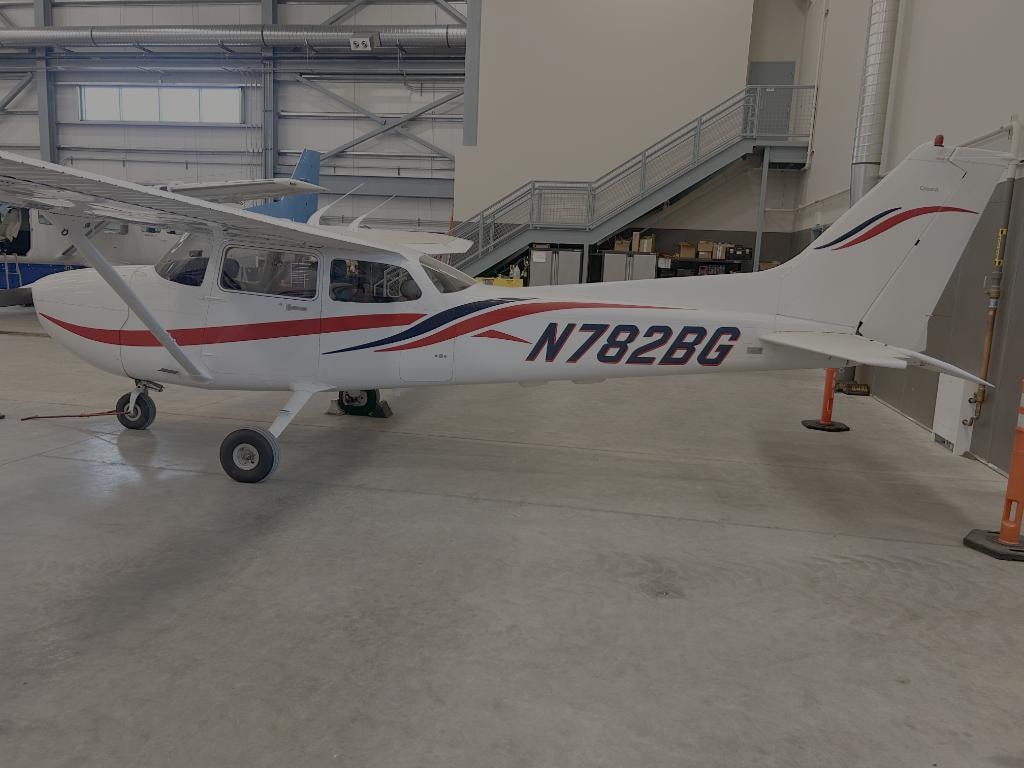 ProFlite of Alaska Cessna N782BG in the hangar at Fairbanks International Airport